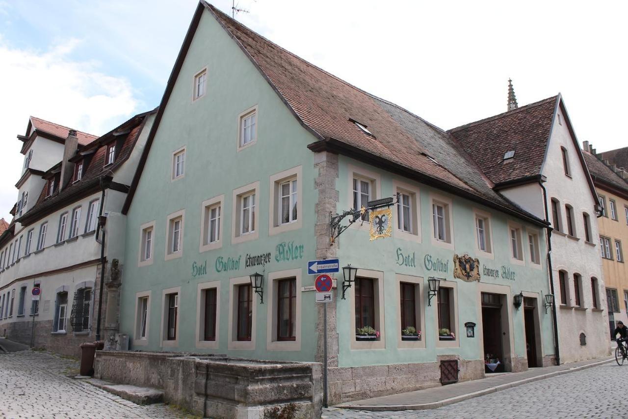 Hotel Schwarzer Adler Rothenburg ob der Tauber Exteriér fotografie